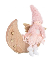 [SAM-B0938419] 6x Decor Luna Hilde C-Angelo Rosa - Samnite