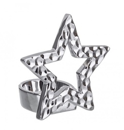 [SAM-B0915964] 6x P.Candela Brandy Star Argento - Samnite