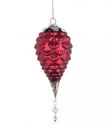 [SAM-B0971698] 6x Pendaglio Vt Fascinate Pigna Rosso D110 - Samnite