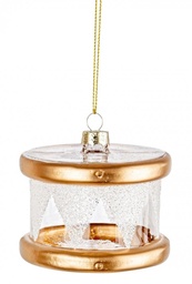 [SAM-B0937562] 6x Pendaglio Vt Tamburo Trasp - Samnite