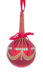[SAM-B0970537] 6x Sfera Vt Glyl Rosso D80 H14,5 - Samnite