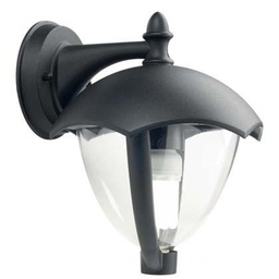 [SAM-SOV513/06] Applique In Basso E27  linea sofy  nero - Samnite