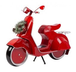 [SAM-B0970145] Decor Motorino Daryn Rosso C-Ghirlanda - Samnite