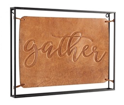 [SAM-B0182171] Decorazione Parete Leder 45X32 - Samnite