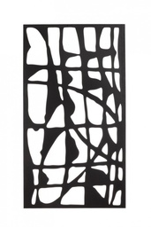 [SAM-B0181729] Decorazione Parete Zaira Nero 60X110   - Samnite