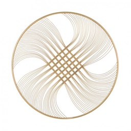 [SAM-B0181693] Decorazione Parete Zaira Oro D90   - Samnite