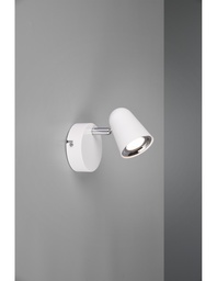 [SAM-TRIOR82121131] Faretto Toulouse Spot Led Bianco L9 cm Trio Lighting - Samnite