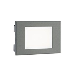 [SAM-SOV99190/16] Incasso Aperto 3W Led 4000K  linea spina  grafite - Samnite