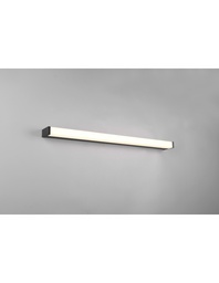 [SAM-TRIO283817932] Lampada Da Parete Bagno IP44 Led 12w Fabio Nero L80 cm Trio Lighting - Samnite