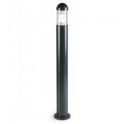 [SAM-SOV850/16] Lampada da esterno in alluminio pressofuso con diffusore in vetro trasparente grafite - Samnite