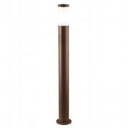 [SAM-SOV827/36] Lampada da esterno in alluminio pressofuso con diffusore opalino ad alta luminosità corten - Samnite
