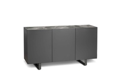 [SAM-CR/010] Madia 3 ante grigio-grigio scuro 45  cm x 150  cm H. 85  cm - Samnite