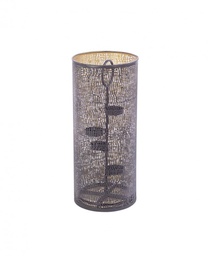 [SAM-B0971570] P.Tealight 4P Icelyn Nero-Oro - Samnite