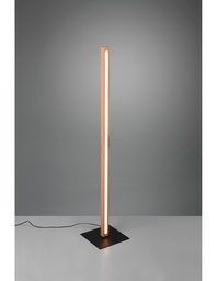 [SAM-TRIO426410130] Piantana Bacchetta Legno Vintage Led Touch Bellari Trio Lighting - Samnite