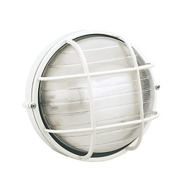 [SAM-SOV783/02] Plaf.Gran.Gabbia  linea industriale tonda  bianco - Samnite