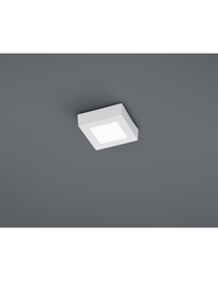 [SAM-TRIO657110601] Plafoniera Quadrata Zeus Led Dimmerabile Bianco 12x12 cm Trio Lighting - Samnite