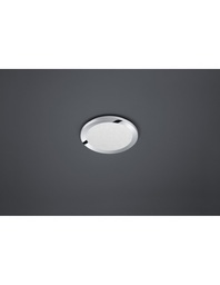 [SAM-TRIO656411506] Plafoniera Rotonda Cesar Led Dimmerabile Cromo IP44 Ø26 cm Trio Lighting - Samnite