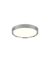 [SAM-TRIO659011806] Plafoniera Rotonda Clarimo Led Dimmerabile Cromo IP44 Ø33 cm Trio Lighting - Samnite