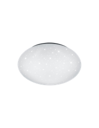 [SAM-TRIO686014000] Plafoniera Rotonda Effetto Stelle Paolo Led 4000k Bianco IP44 Trio Lighting - Samnite