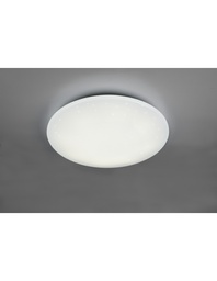 [SAM-TRIOR65006000] Plafoniera Rotonda Fara Moderna Led RGB Dimmerabile Bianco Ø60 cm Trio Lighting - Samnite