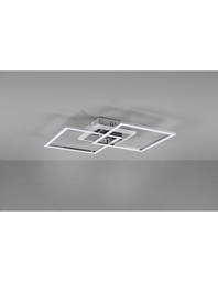 [SAM-TRIOR62793406] Plafoniera Venida Cromo Quadrati Led 25w 4000k Dimmer Trio Lighting - Samnite