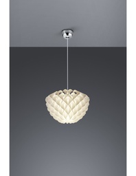 [SAM-TRIOR30540101] Sospensione 1xE27 Tilia Origami Bianco Ø40 cm Trio Lighting - Samnite