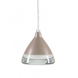 [SAM-SOV99781/39] Sospensione in Alluminio Pressofuso con Diffusore in Acrilico - 20W, 1955 Lumen, Luce Naturale tortora - Samnite