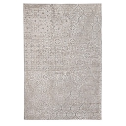 [SAM-B0608254] Tappeto grigio in fibre naturali stile fusion 200x300 - Samnite