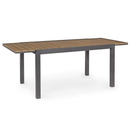 [SAM-B0662179] Tavolo allungabile in alluminio Elias 140-200x90 cm - Samnite